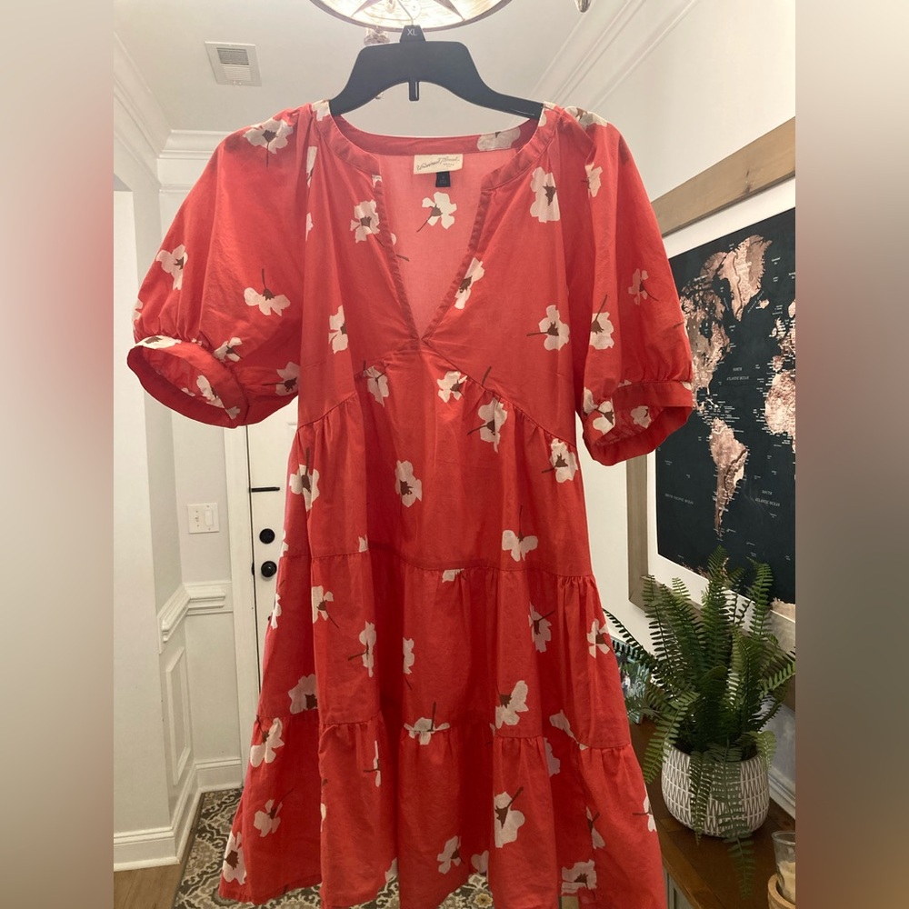 Universal Thread Red Floral Dress